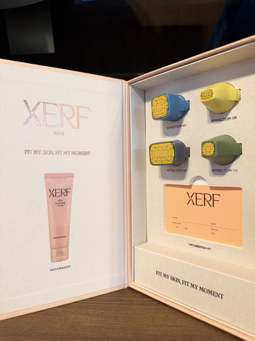 XERF effector kit: EFFECTOR 40, 05, 60 and 10