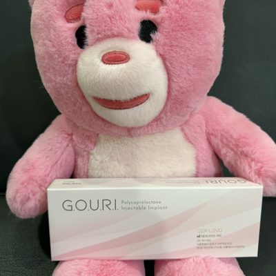 미소의원이 사용하는 고우리(G.O.U.R.I.) 액상형 PCL 콜라겐 부스터 제품 상자